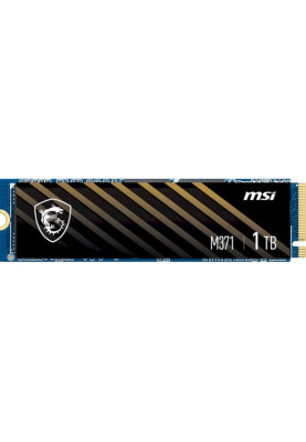 Твердотільний накопичувач SSD 1Tb, MSI Spatium M371, PCI-E 3.0 x4, M.2 2280, 3D TLC, 2350/1700 МБ/с (S78-440L870-P83)