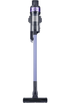 Пилосос Samsung VS15A6031R4/UK, Violet/Black, 410W, акумуляторний, всмоктування 150W, контейнер 0.8 л, сухе прибирання, турбощітка Jet Fit, комбінована насадка, подовжена щілинна насадка