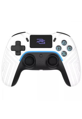 Геймпад Proove Skadi, White, бездротовий (Bluetooth), PS4 / PC / Android, вібрація, акумулятор 400 mAh, Type-C (WGSK00022002)