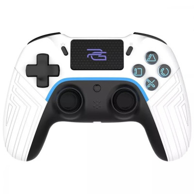 Геймпад Proove Skadi, White, бездротовий (Bluetooth), PS4 / PC / Android, вібрація, акумулятор 400 mAh, Type-C (WGSK00022002)