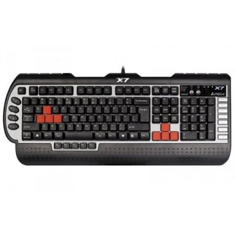 Клавіатура A4tech X7-G800V Black, USB, ігрова