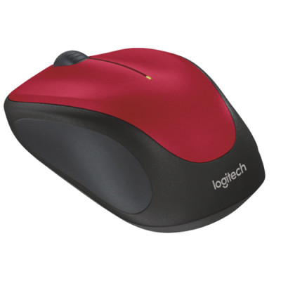 Миша Logitech M235, Red/Black, USB, бездротова, оптична, 1000 dpi, 3 кнопки, 1xAA (910-002496)