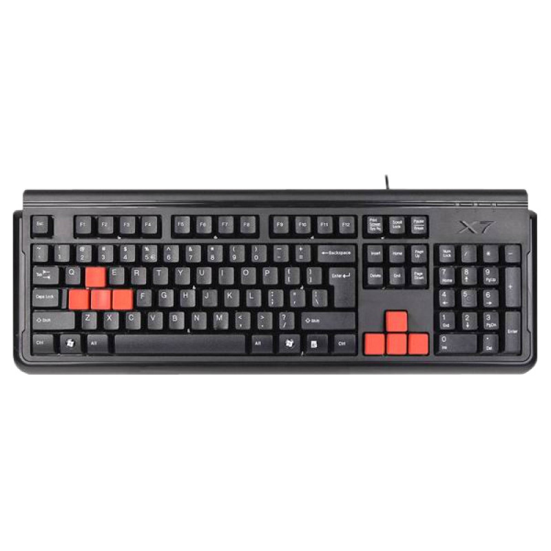 Клавіатура A4tech X7-G300 Black, USB, ігрова