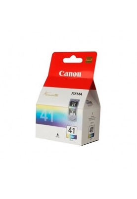 Картридж Canon CL-41, Color, iP1200/1300/1600/1700/1800/2200/2500/2600, MP140/150/160/170/180/190/210/220/450/460, 12 мл (0617B025)