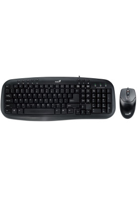 Комплект Genius Smart KM-200 Black Ukr, USB (31330003410)