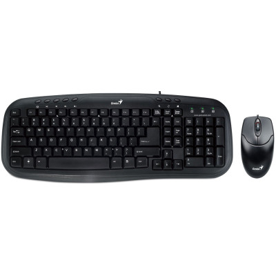 Комплект Genius Smart KM-200 Black Ukr, USB (31330003410)