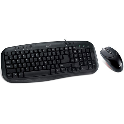 Комплект Genius Smart KM-200 Black Ukr, USB (31330003410)