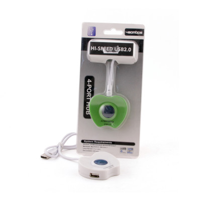 Концентратор USB 2.0 AtCom TD1031, Color, 4xUSB