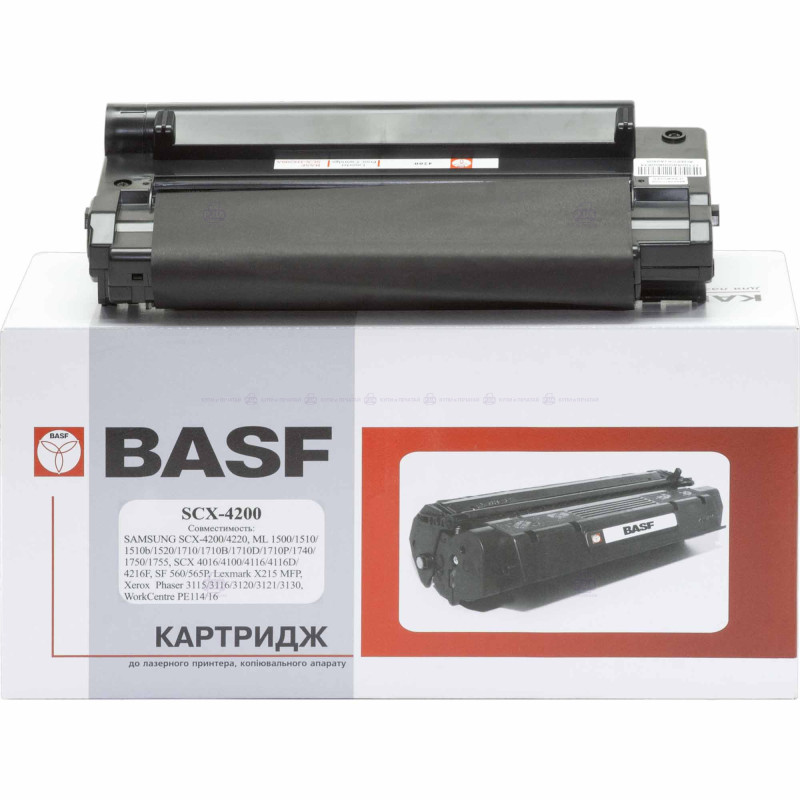 Картридж Samsung SCX-D4200A, Black, SCX-4200/4220, 3000 стор, BASF (BASF-KT-SCXD4200A)