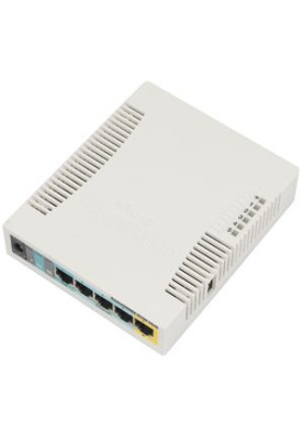 Роутер MikroTik RouterBOARD RB951Ui-2HND, 5 LAN 10/100Mb