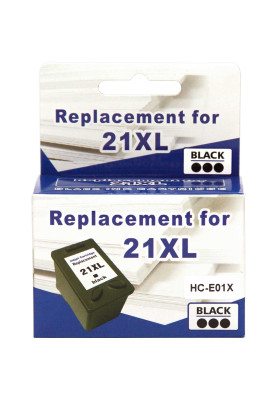 Картридж HP №21XL (C9351CE), Black, DJ3920/PSC1410, MicroJet (HC-E01X)