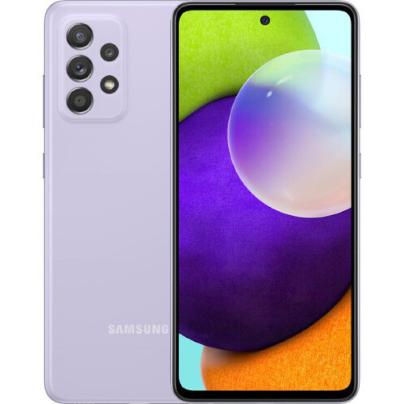 Смартфон Samsung Galaxy A52 4/128Gb (SM-A525F) Lavender UA UCRF