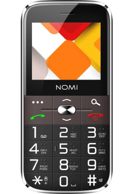 Телефон Nomi i220 Black Гарантія 12 місяців