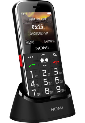 Телефон Nomi i220 Black Гарантія 12 місяців