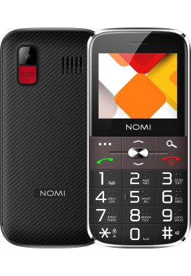 Телефон Nomi i220 Black Гарантія 12 місяців