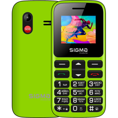 Телефон Sigma Comfort 50 CF113 HIT2020 Green UA UCRF
