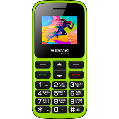 Телефон Sigma Comfort 50 CF113 HIT2020 Green UA UCRF