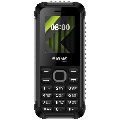 Телефон Sigma X-Style 18 Track Black-Gray UA UCRF