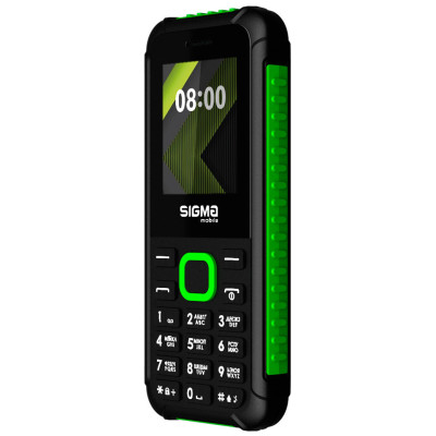 Телефон Sigma X-Style 18 Track Black-Green UA UCRF