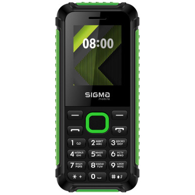 Телефон Sigma X-Style 18 Track Black-Green UA UCRF