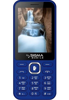 Телефон Sigma X-Style 31 Power Type-C Blue UA UCRF