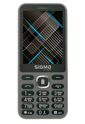 Телефон Sigma X-Style 31 Power Type-C Grey UA UCRF