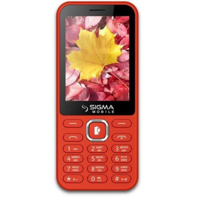 Телефон Sigma X-Style 31 Power Type-C Red UA UCRF