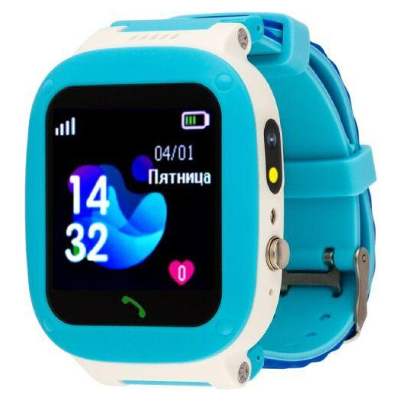 Smart Watch AmiGo GO004 Splashproof Camera+Led Blue UA UCRF