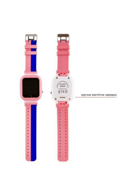 Smart Watch AmiGo GO004 Splashproof Camera+Led Pink UA UCRF