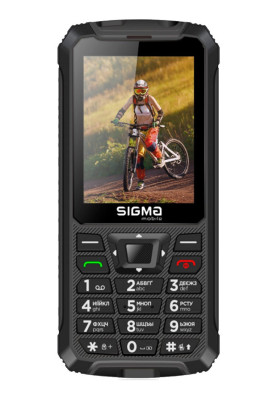 Телефон Sigma X-treme PR68 Type-C Black Гарантія 12 місяців