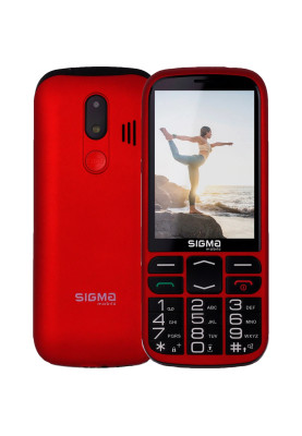 Телефон Sigma Comfort 50 CF211 OPTIMA Type-C Red UA UCRF