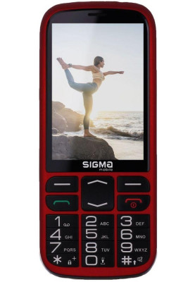 Телефон Sigma Comfort 50 CF211 OPTIMA Type-C Red UA UCRF