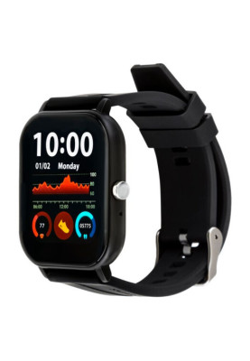 Smart Watch Amico GO FUN Pulseoximeter and Tonometer black