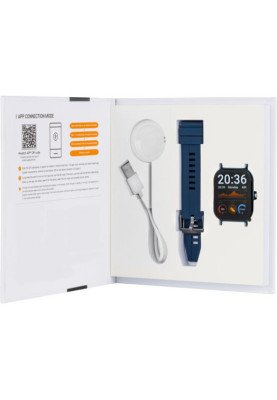 Smart Watch Amico GO FUN Pulseoximeter and Tonometer blue