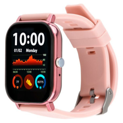 Smart Watch Amico GO FUN Pulseoximeter and Tonometer pink UA
