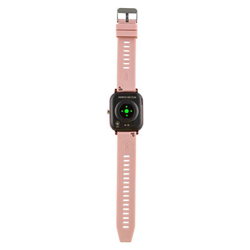 Smart Watch Amico GO FUN Pulseoximeter and Tonometer pink