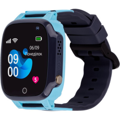 Smart Watch AmiGo GO008 MILKY GPS Wi-Fi Blue UA UCRF