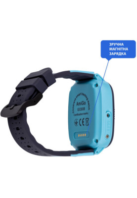 Smart Watch AmiGo GO008 MILKY GPS Wi-Fi Blue UA UCRF