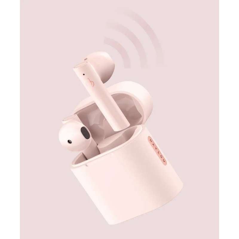 TWS Haylou T33 MoriPods Earbuds pink UA