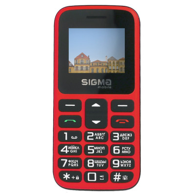 Телефон Sigma Comfort 50 CF113 HIT2020 Red UA UCRF