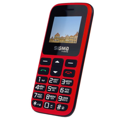 Телефон Sigma Comfort 50 CF113 HIT2020 Red UA UCRF