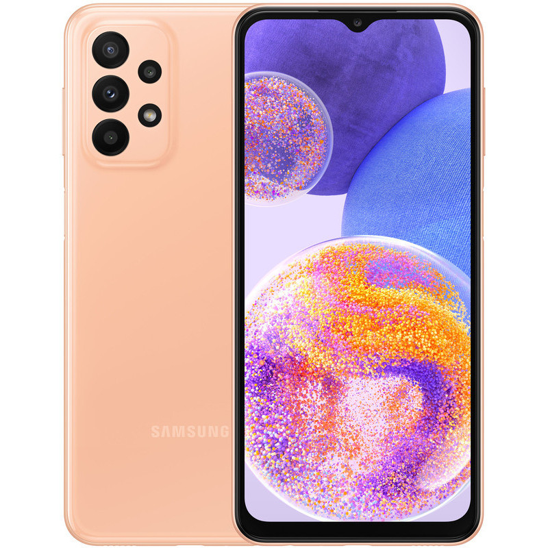 Смартфон Samsung Galaxy A23 6/128GB Orange (SM-A235FZOKSEK) UA UCRF