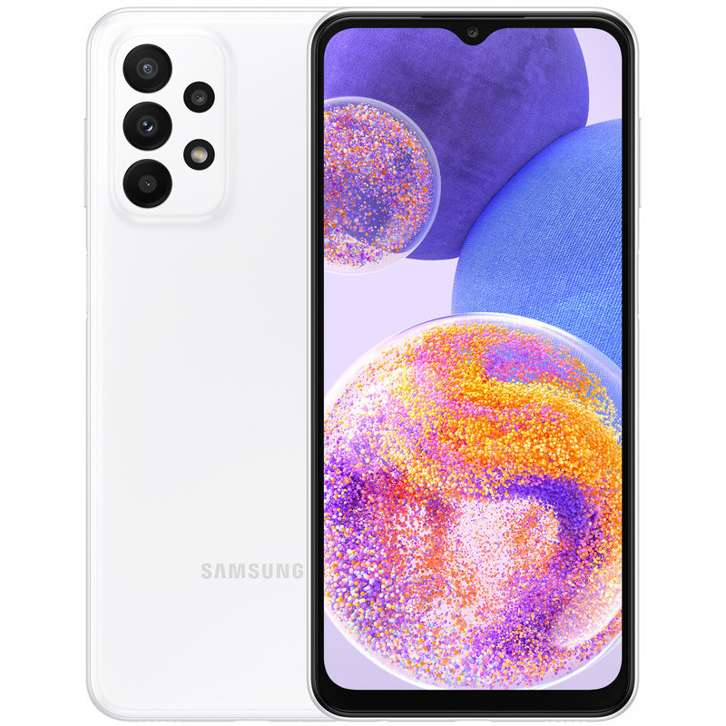 Смартфон Samsung Galaxy A23 6/128GB White (SM-A235FZWKSEK) UA UCRF