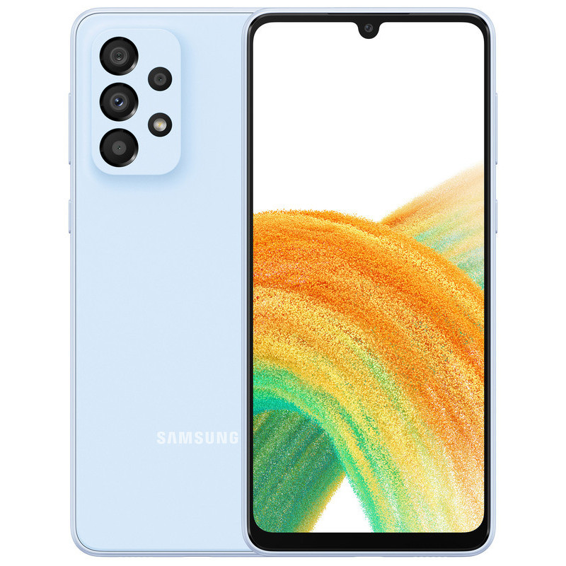 Смартфон Samsung Galaxy A33 5G 6/128GB Light Blue (SM-A336BLBGSEK) UA UCRF