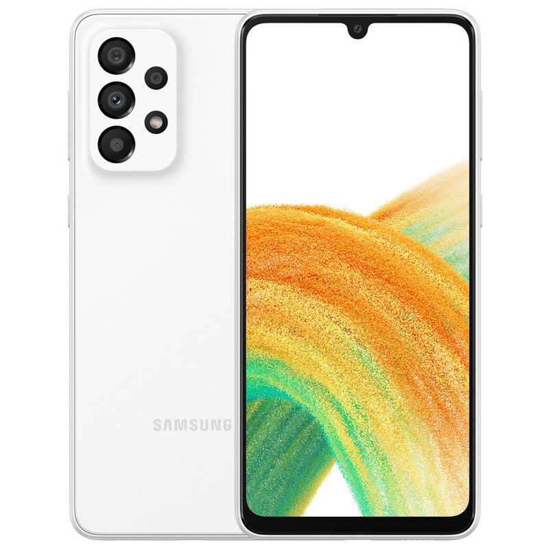 Смартфон Samsung Galaxy A33 5G 6/128GB White (SM-A336BZWGSEK) UA UCRF