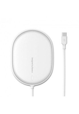 БЗП Baseus Light Magnetic 15W Wireless Charger (WXQJ-02) white