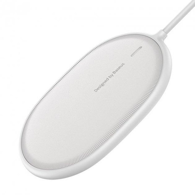 БЗП Baseus Light Magnetic 15W Wireless Charger (WXQJ-02) white
