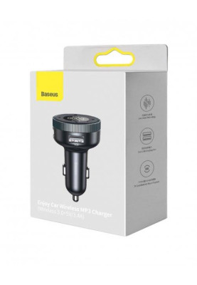 FM-модулятор Baseus Enjoy 2USB CCLH-01 black