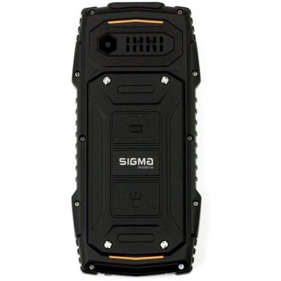 Телефон Sigma X-treme AZ68 Black Orange