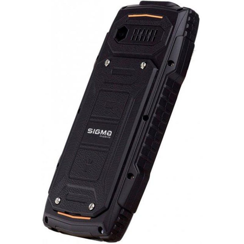 Телефон Sigma X-treme AZ68 Black Orange